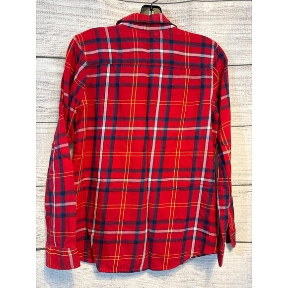 Old Navy Plaid Flannel Button-Up Shirt Size S - Picture 3 of 3